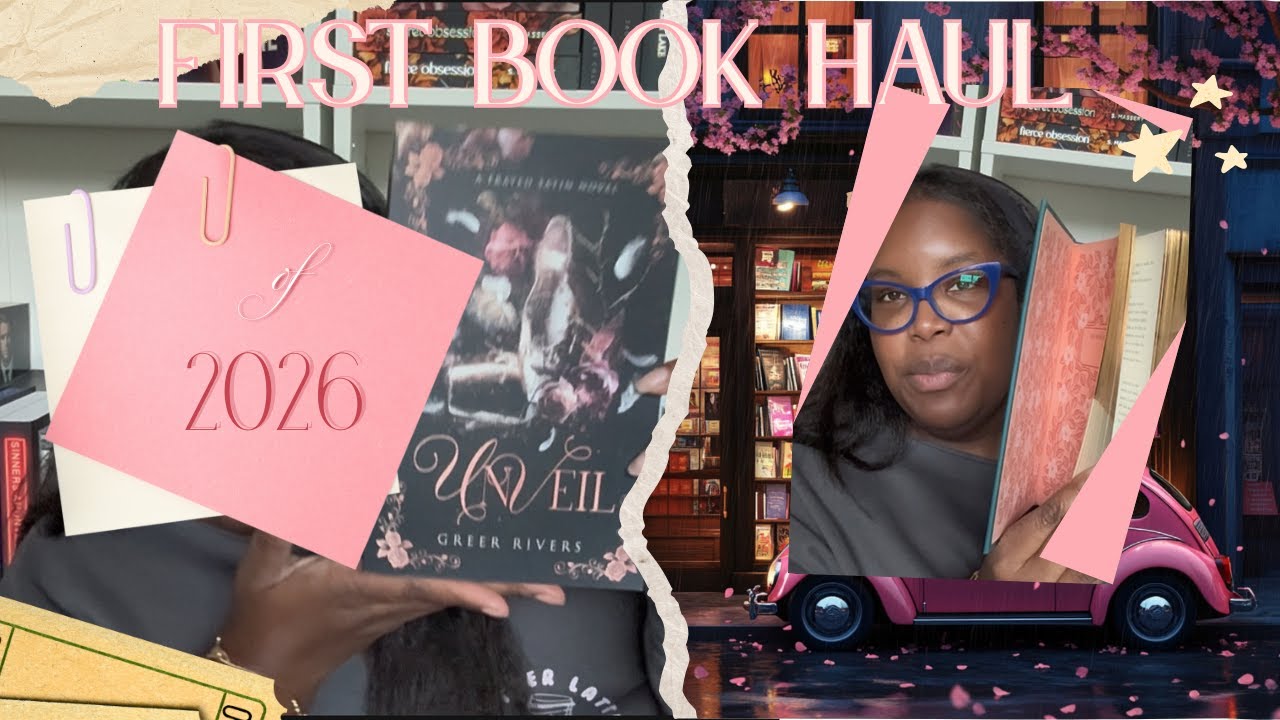 first book haul of 2026| all the books I got for Christmas ❤️