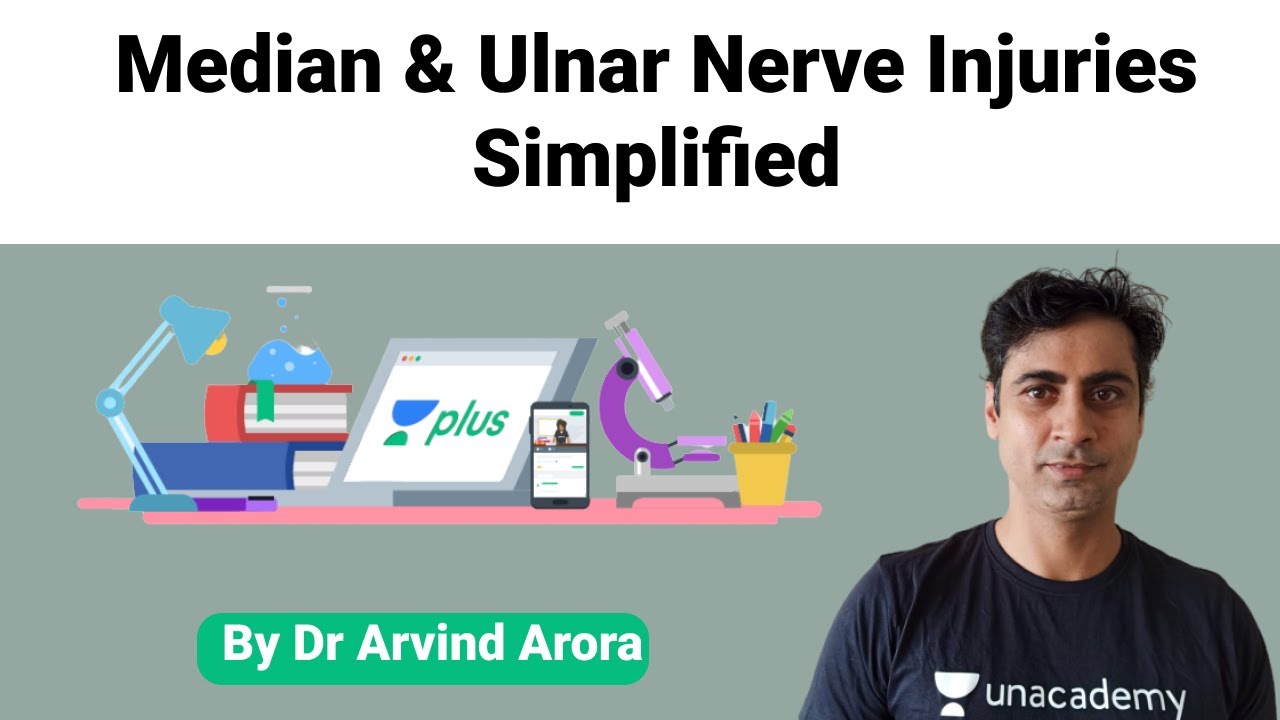 NEET PG | Orthopaedics | Median & Ulnar Nerve Injuries Simplified By Dr Arvind Arora