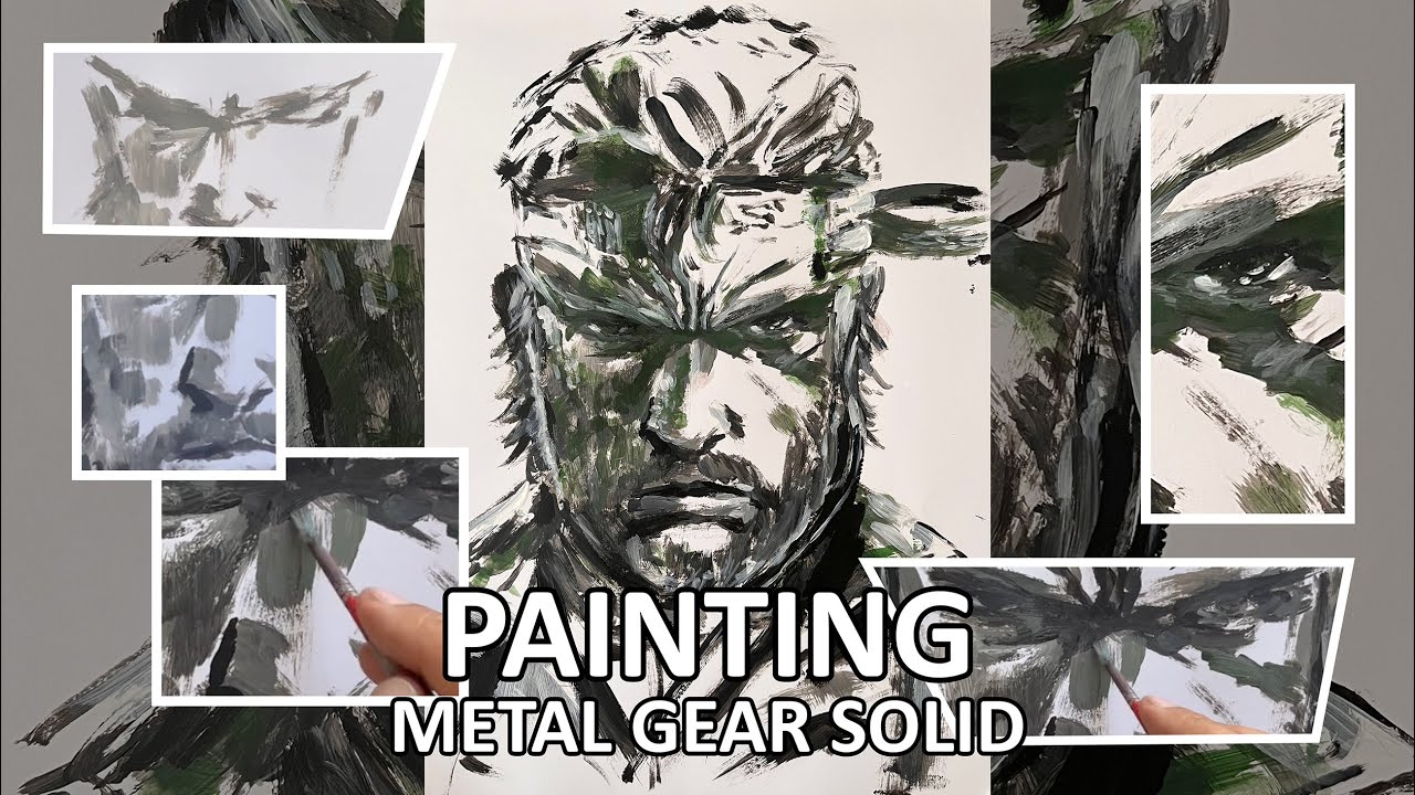 How I Painted Metal Gear Solid Snake Eater | Naked Snake