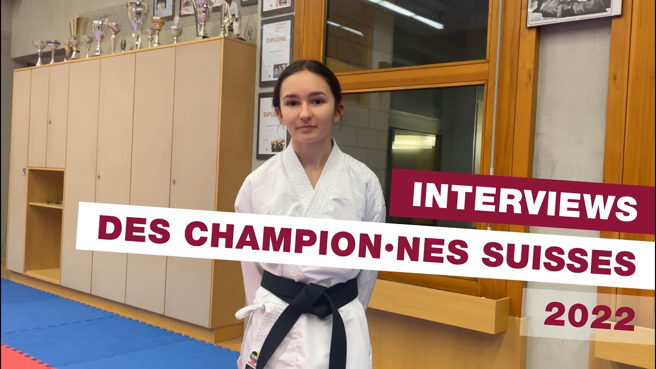 Championnat Suisse de Karaté 2022 - Interviews
