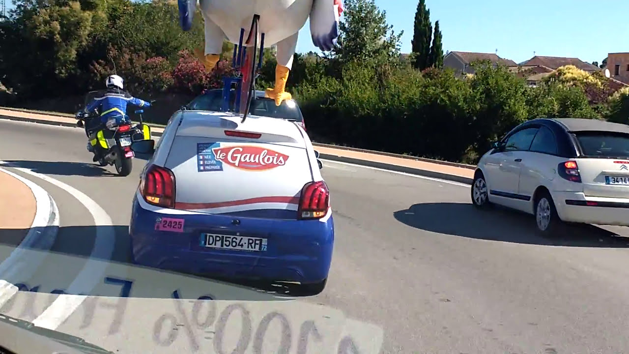Escorte garde nationale -  Caravane du Tour de France 2016 Le Gaulois