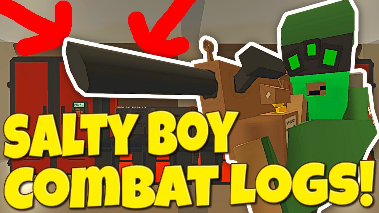 WE RAIDED A VERY SALTY COMBAT LOGGER!   Modded Unturned #56