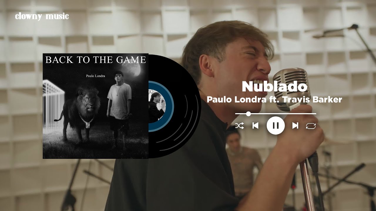 Nublado - Paulo Londra ft. Travis Barker // Speed Up + Reverb