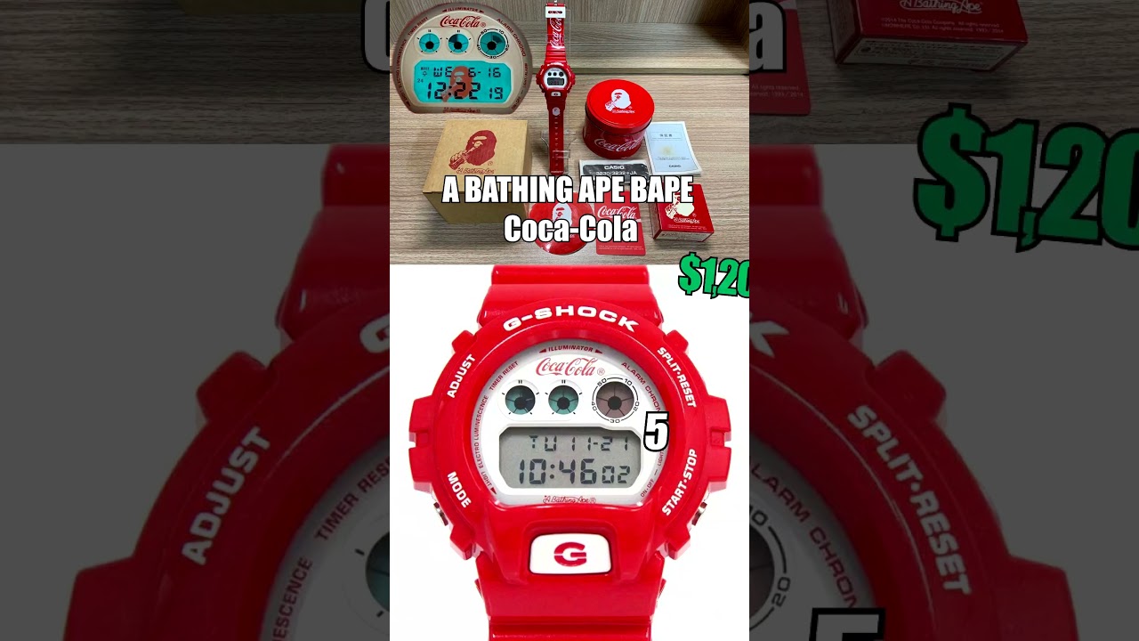 ⌚💰Expensive Collectible CASIO G-SHOCK 6900 #shorts #casio #watch #expensive #collectibles