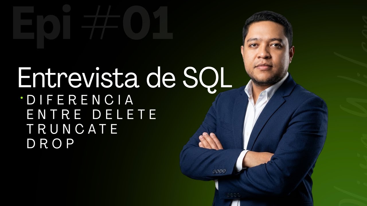 DELETE vs TRUNCATE vs DROP en SQL (Diferencias + Ejemplo Real para Entrevistas)