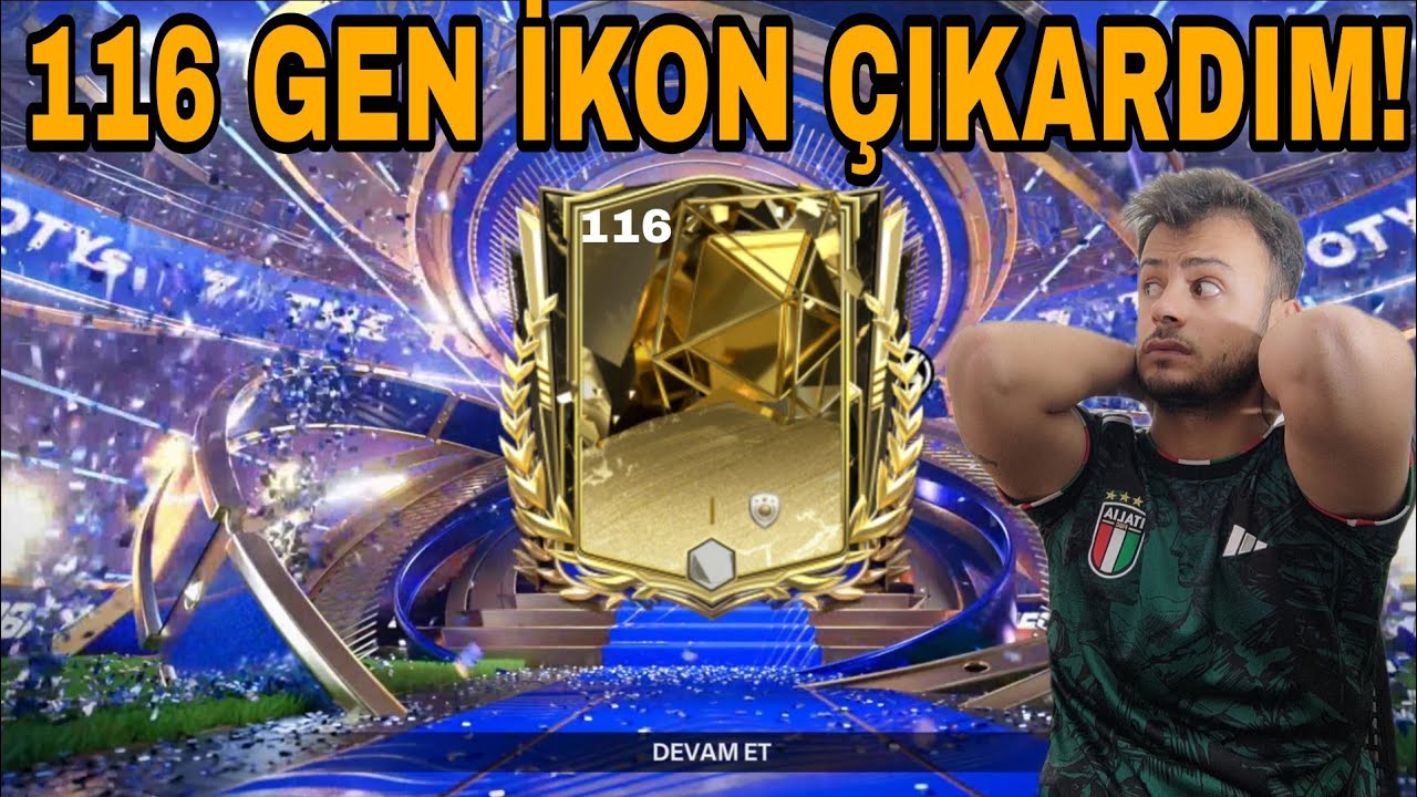 116 GEN İKON ÇIKARDIM! FC MOBİLE 26 TOTY DRAFT PAKET AÇILIMI!