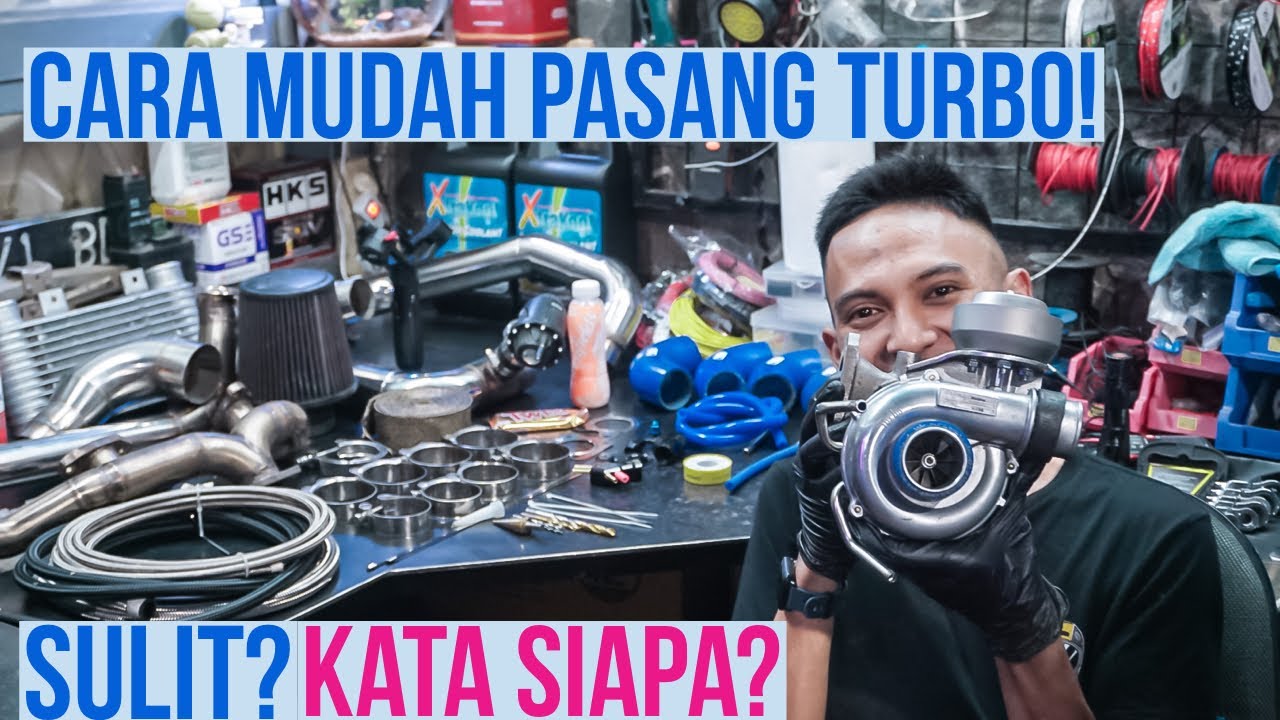 Ini Cara PASANG Turbocharge || 