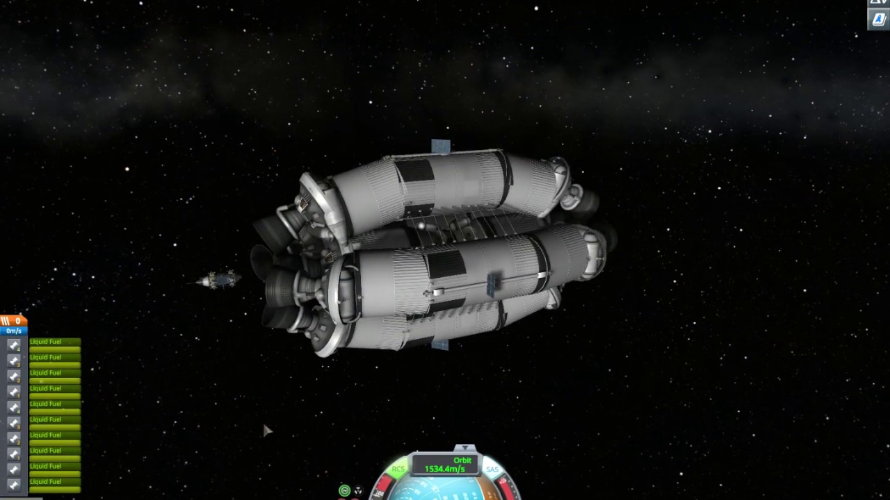 Simple demonstration of a Mass Relay | KSP
