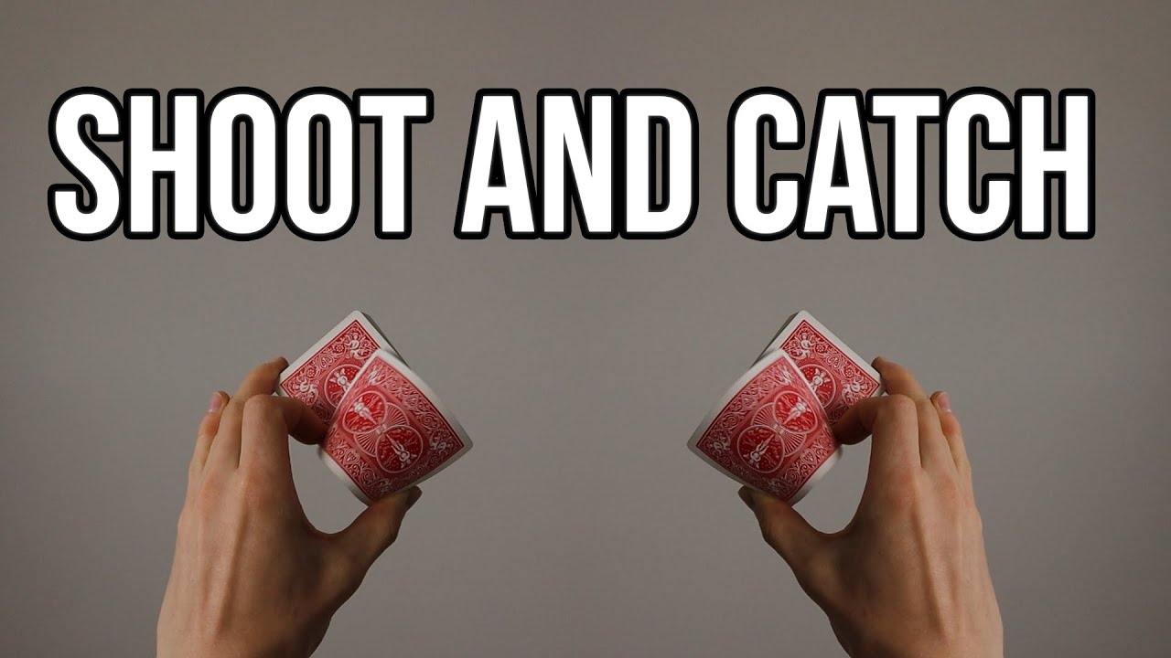 The BEST WAY To Shoot And Catch Cards From The Middle Of The Deck | Tutorial