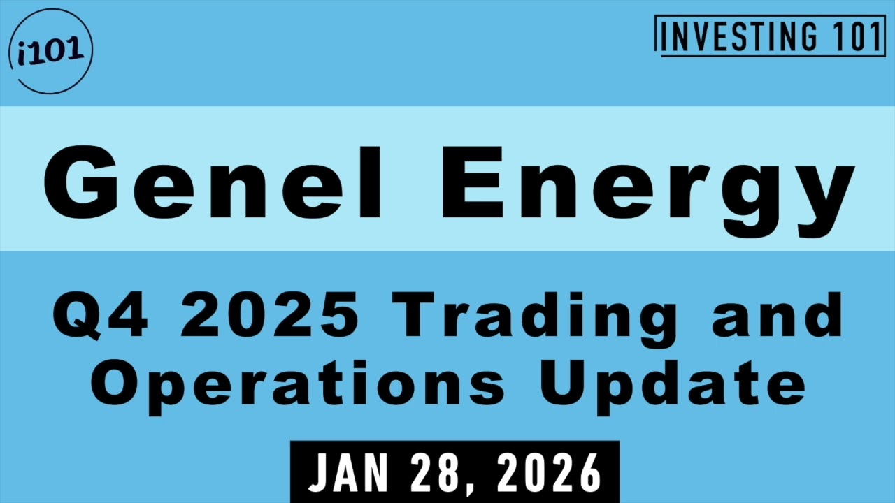Genel Energy Q4 2025 Trading and Operations Update