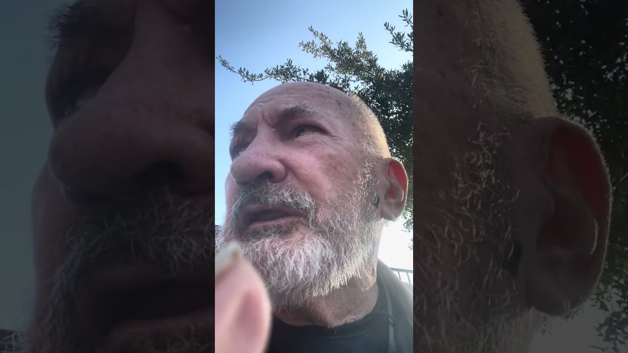 Why is this old Mexican man coming my way, yelling “Me voy!” (“I’m coming!”)  I felt a little threat
