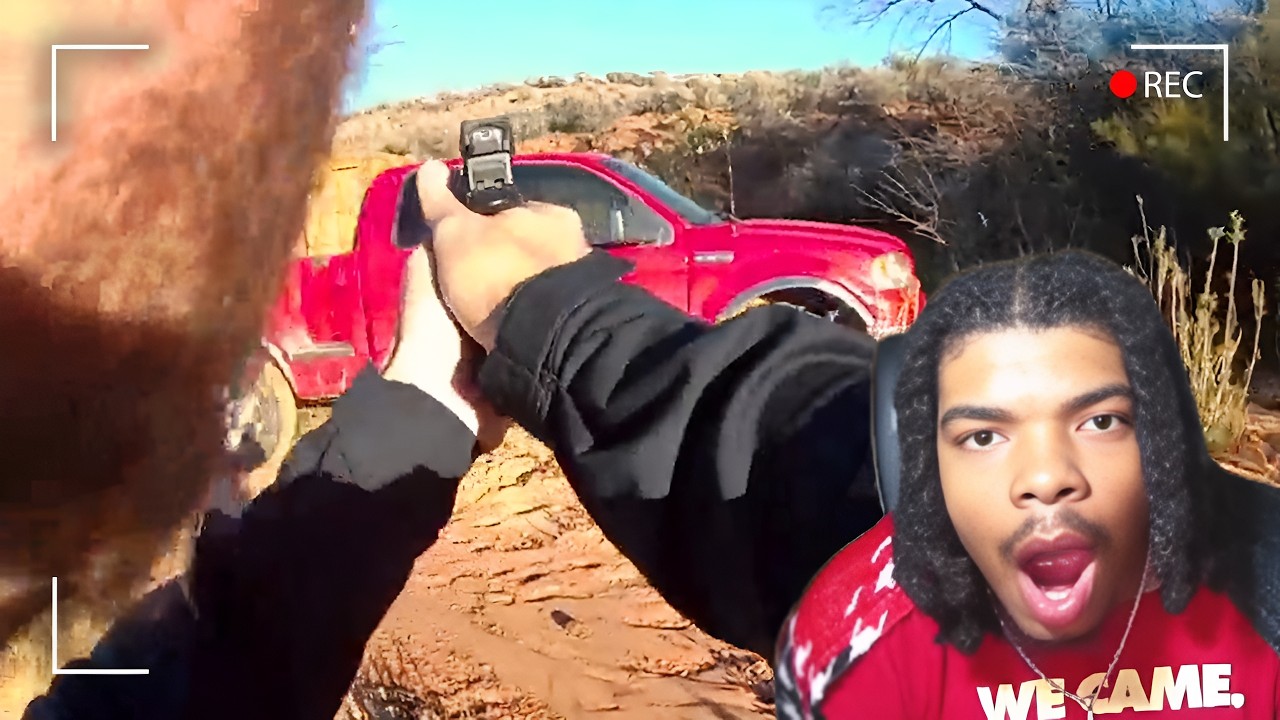 Wanted Man Pulled Out A Chainsaw During Police Standoff..