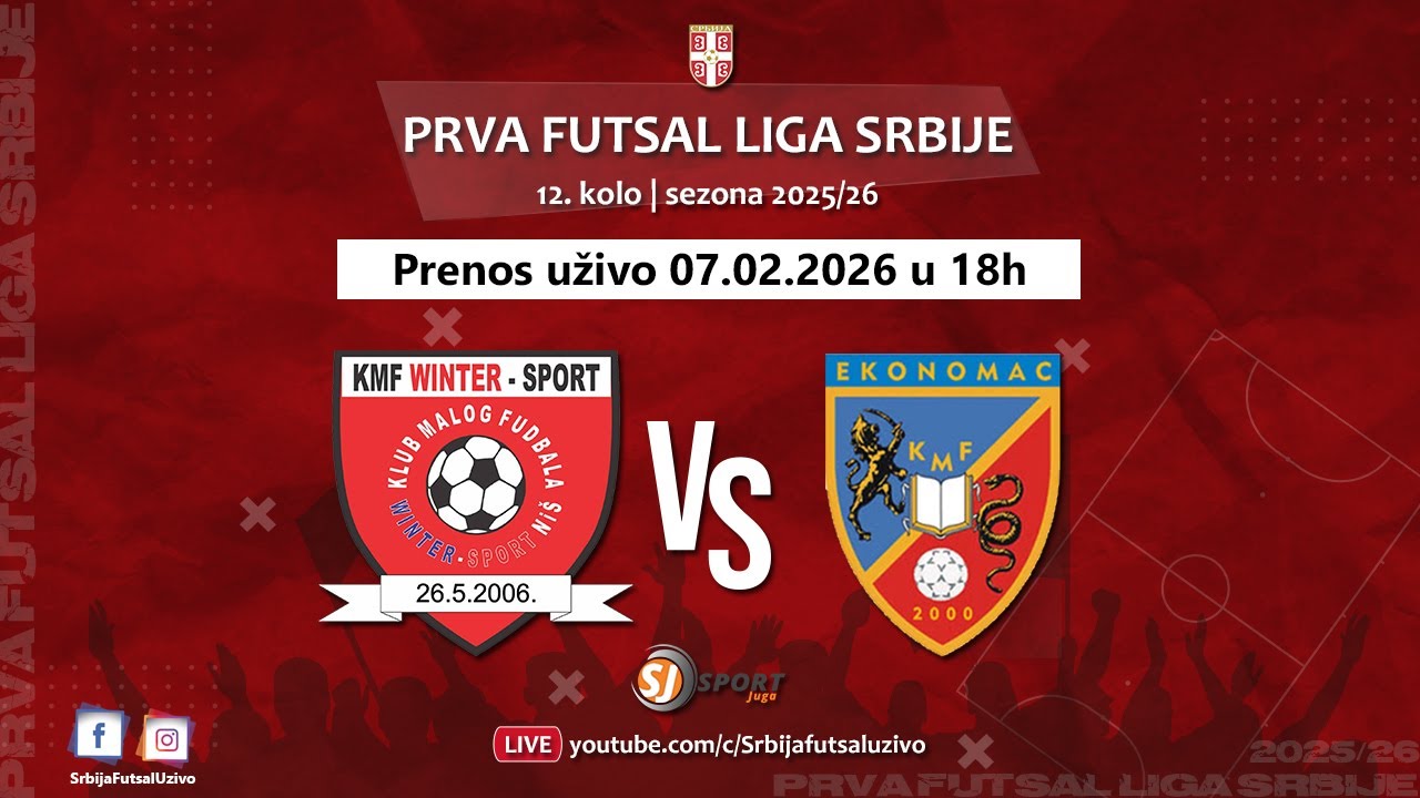 KMF Winter sport - KMF Ekonomac | Prva futsal liga Srbije
