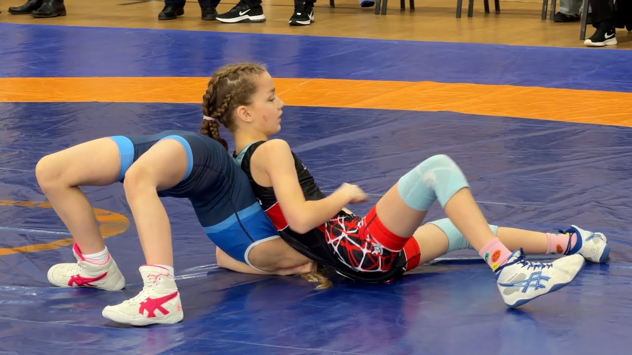 36 кг, круг 1, Архипова Анна (Московская область) - Гейченко Татьяна (Республика Коми), туше