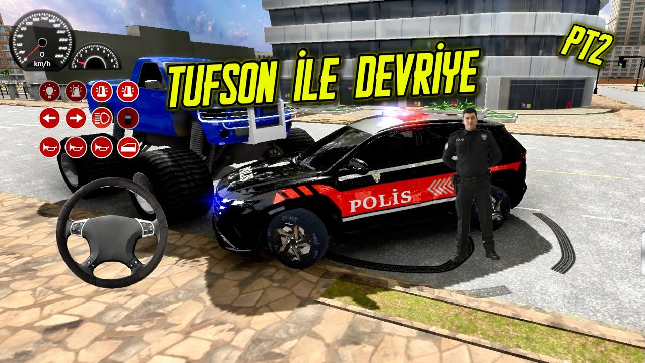 TÜRK POLİS OYNU TUFSON İLE DEVRİYE ATIYORUZ PT2-2026 #2 #devriye #türkpolis #arabaoynu #policecar 