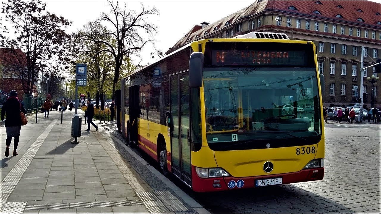 Linia N Wrocław - trasa zmieniona