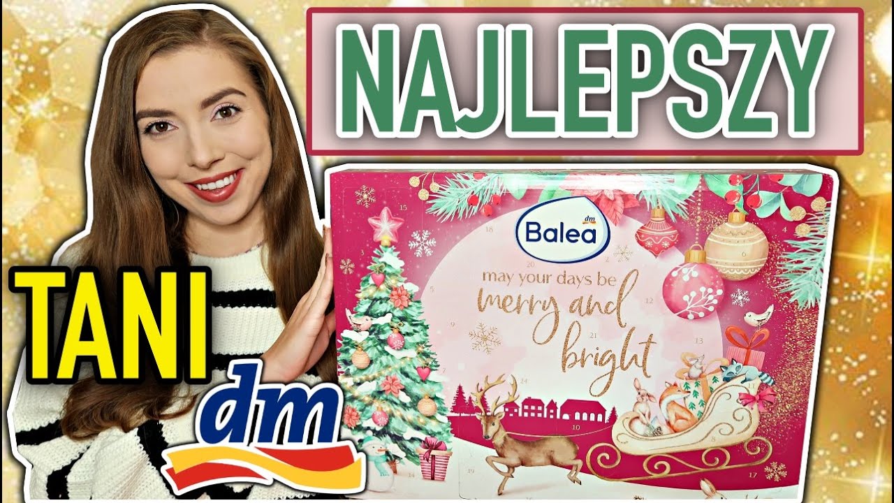 NAJLEPSZY TANI KALENDARZ ADWENTOWY Balea Drogeria DM 2023