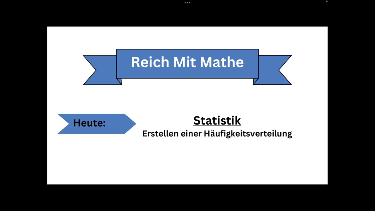 Häufigkeitsverteilung