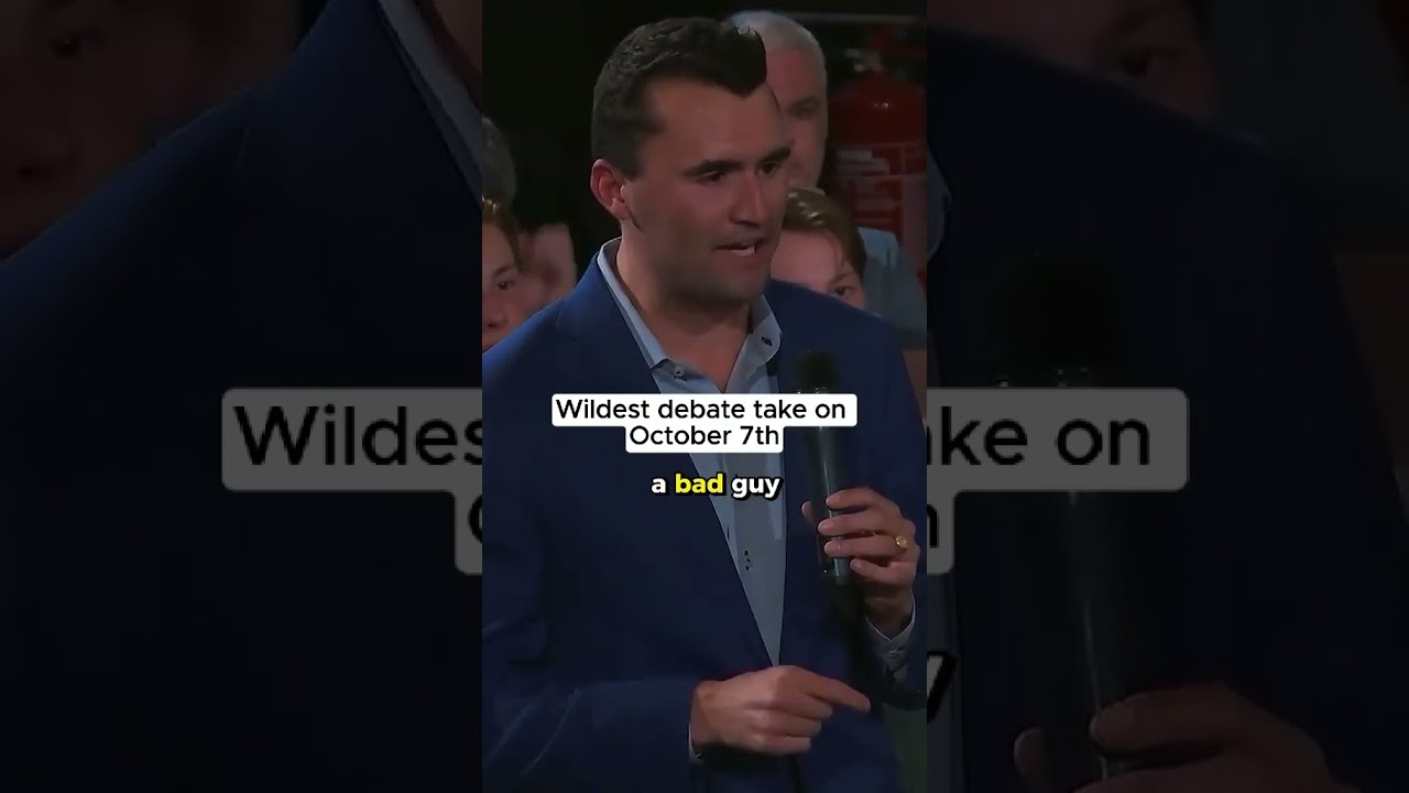 Чарли Кирк был УНИЧТОЖЕН в жестоких дебатах #CharlieKirk #DebateFail #PoliticalShorts