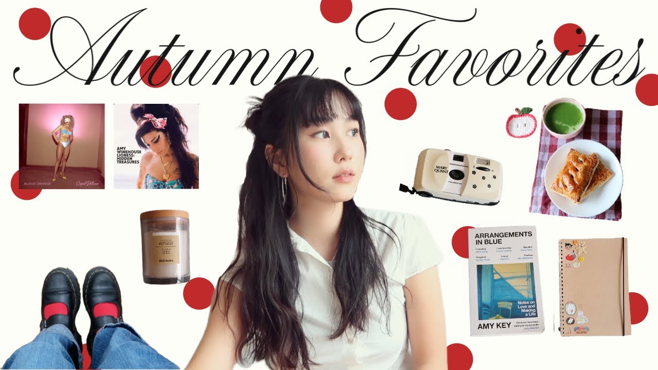 fall favorites 🍂  books, music, clothing, and more