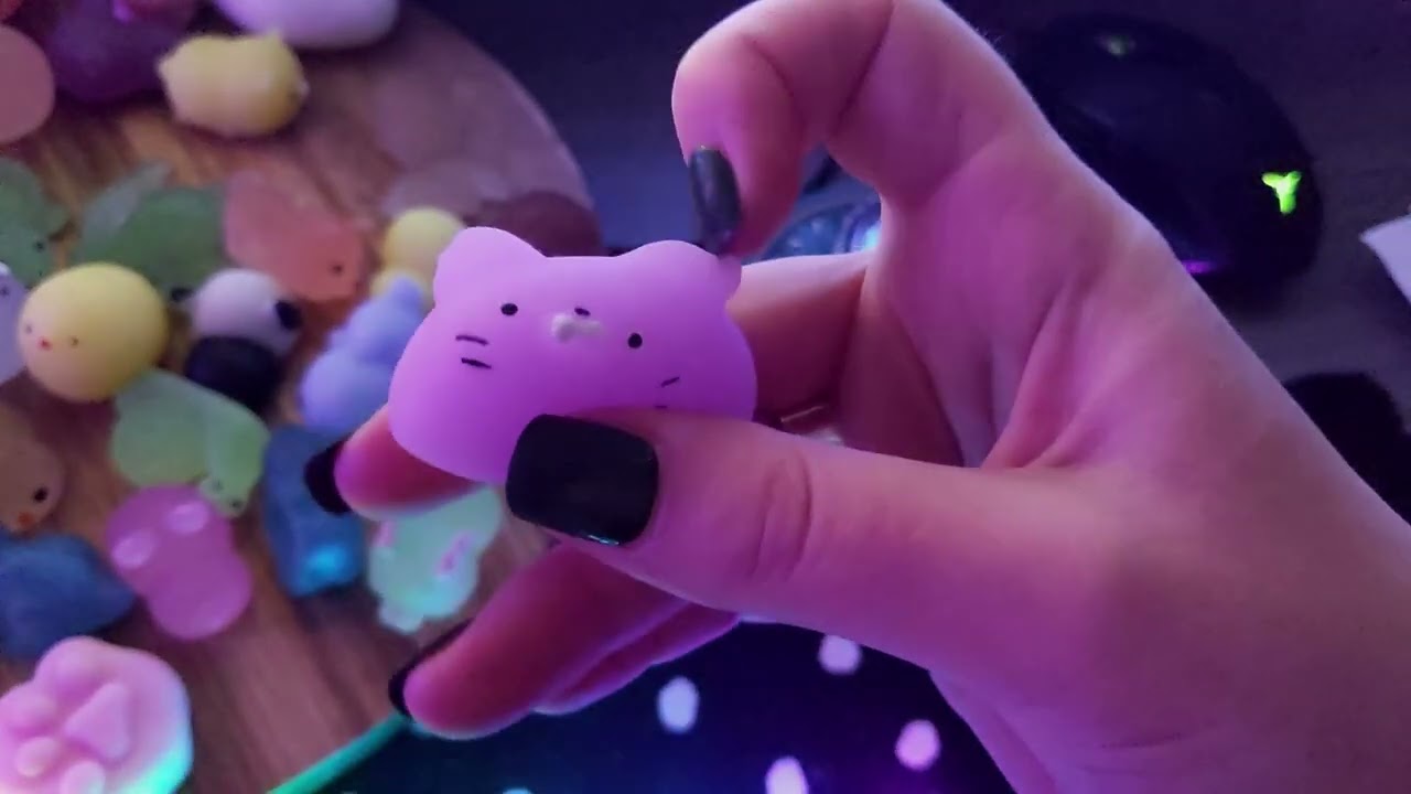 ASMR Mochi Races (asmr keyboard Mochi Races ASMR Alysaa)