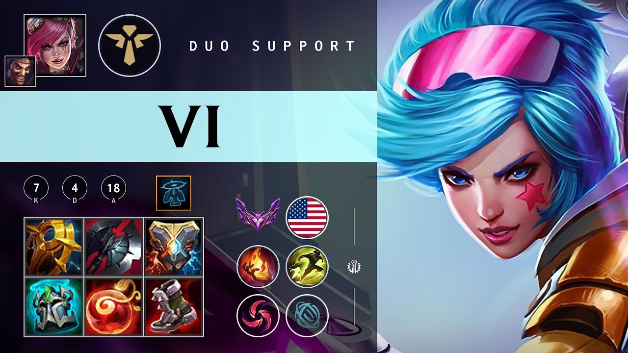 Vi Support vs Nunu & Willump - NA Master Patch 26.03