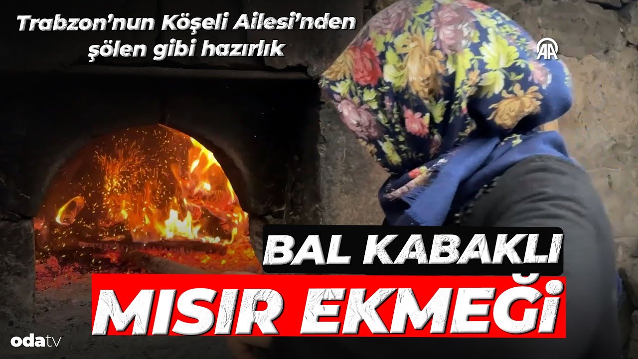 Trabzon'un Bal Kabaklı Mısır Ekmeği | Geleneksel Bir Şölen!