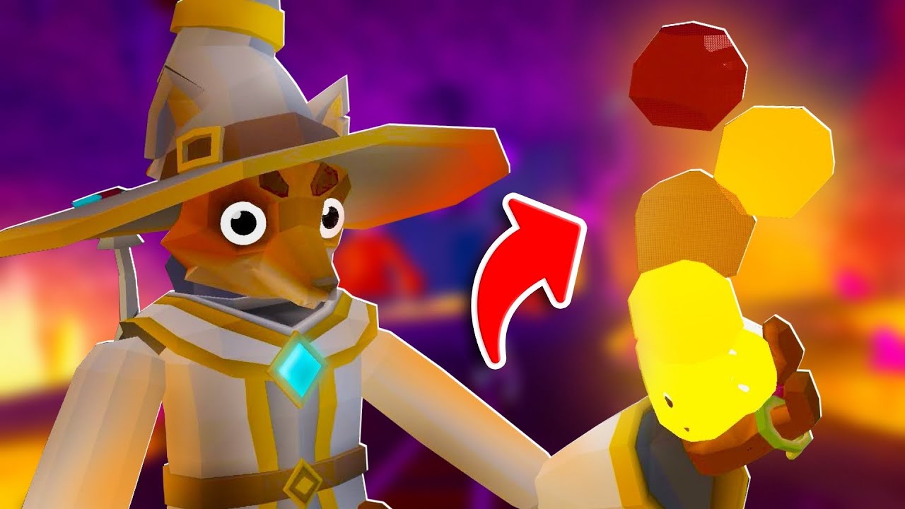 I PLAYED THIS NEW INSANE VR GAME (WIZHERD)