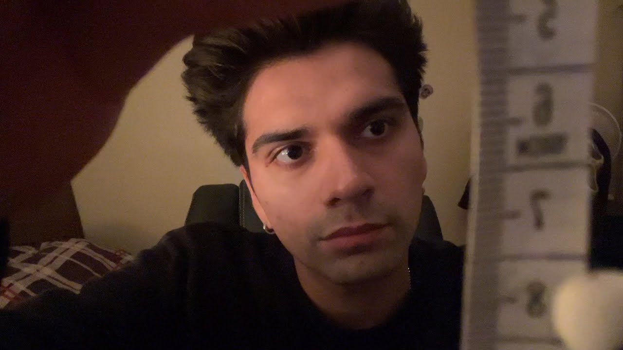 ASMR Measuring Your Face (Personal Attention)