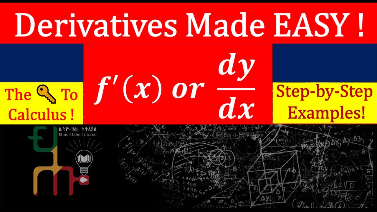 Derivatives Made Simple! | Rules, Applications & Solved Problems.