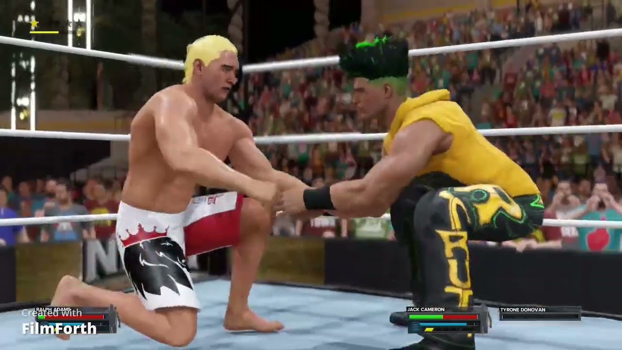 Jack Cameron Vs Ralph Adam - Intercontinental Championship Match (Night of Champions 2023)