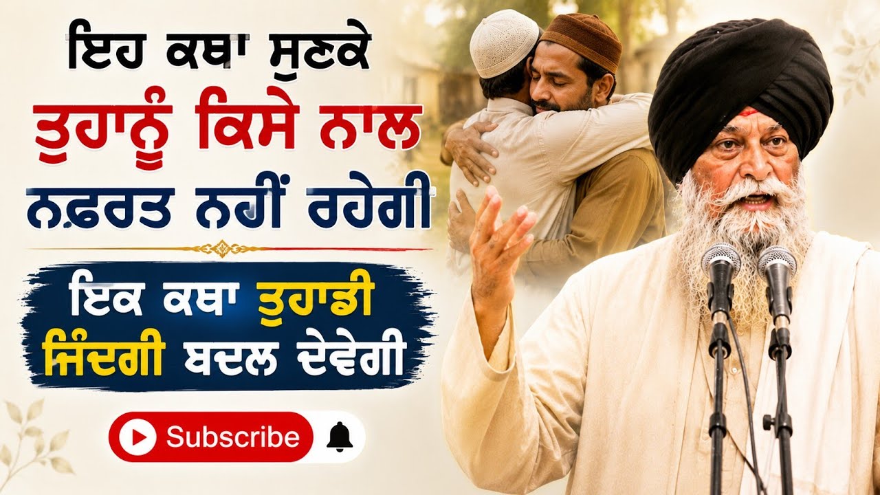 ਇਕ ਵਾਰ ਇਹ ਕਥਾ ਸੁਣੋ ਤੁਹਾਡੀ ਜਿੰਦਗੀ ਬਦਲ ਜਾਵੇਗੀ 🙏/maskeen singh ji katha/life changing katha/vibes/vedio