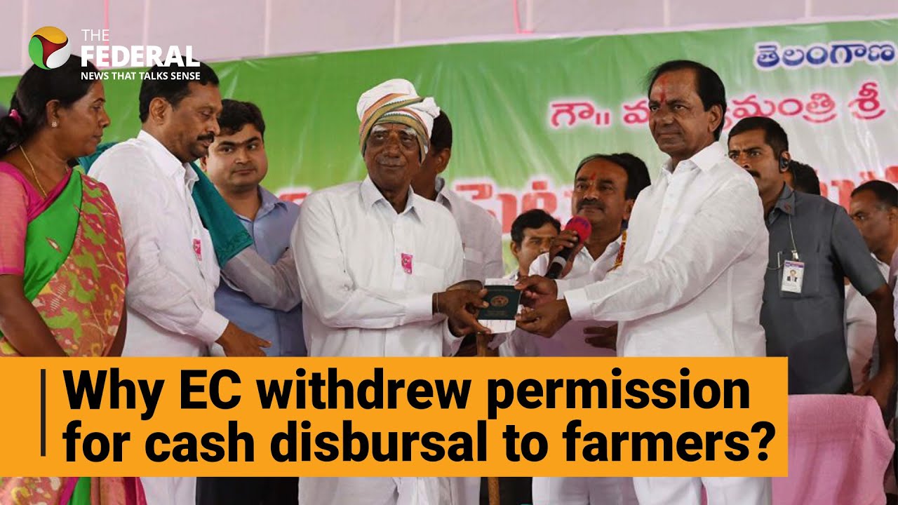 Telangana: Congress, BRS squabble over cash disbursal to farmers in poll season | The Federal