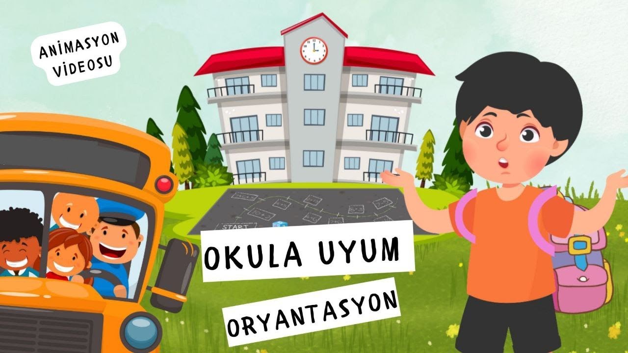 Okula Uyum Animasyon Videosu