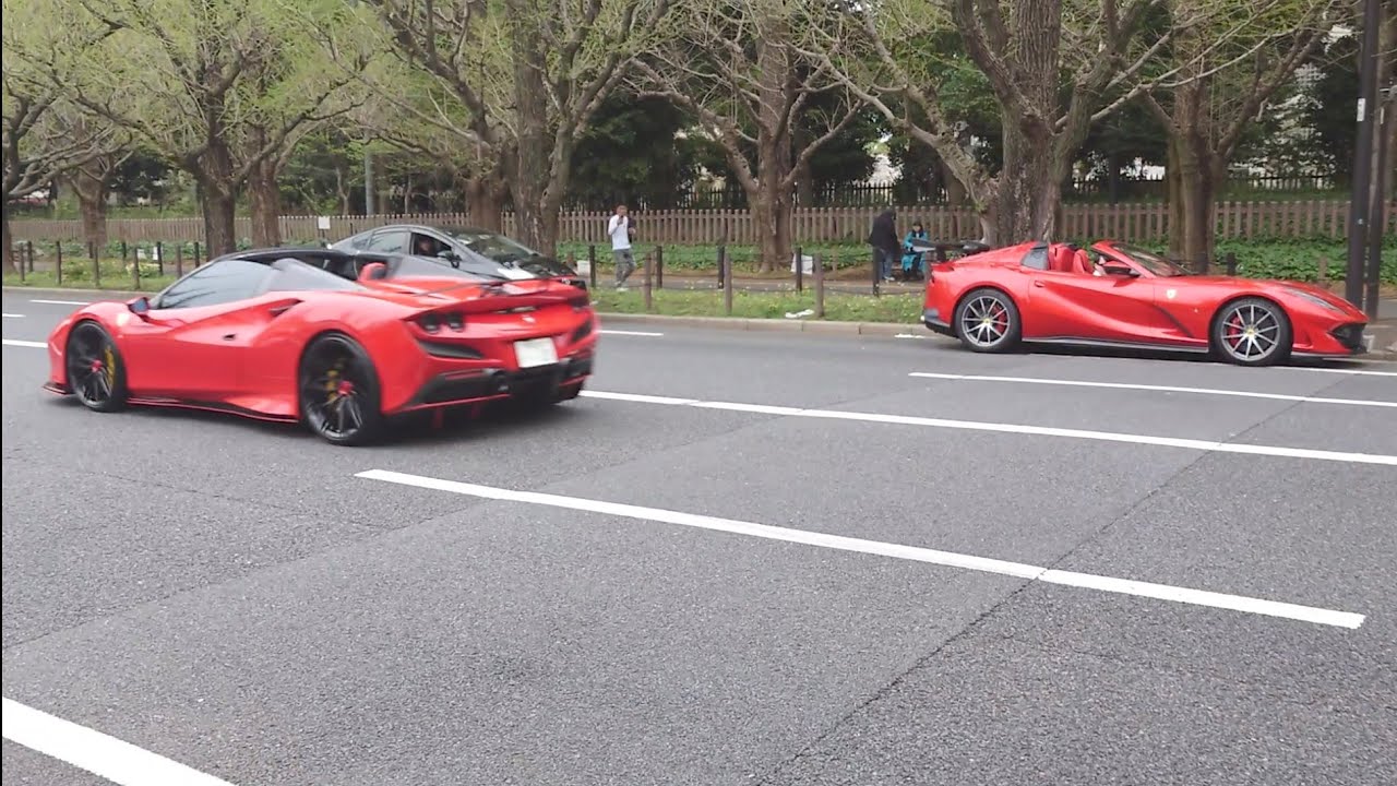 とんでもない音のフェラーリ