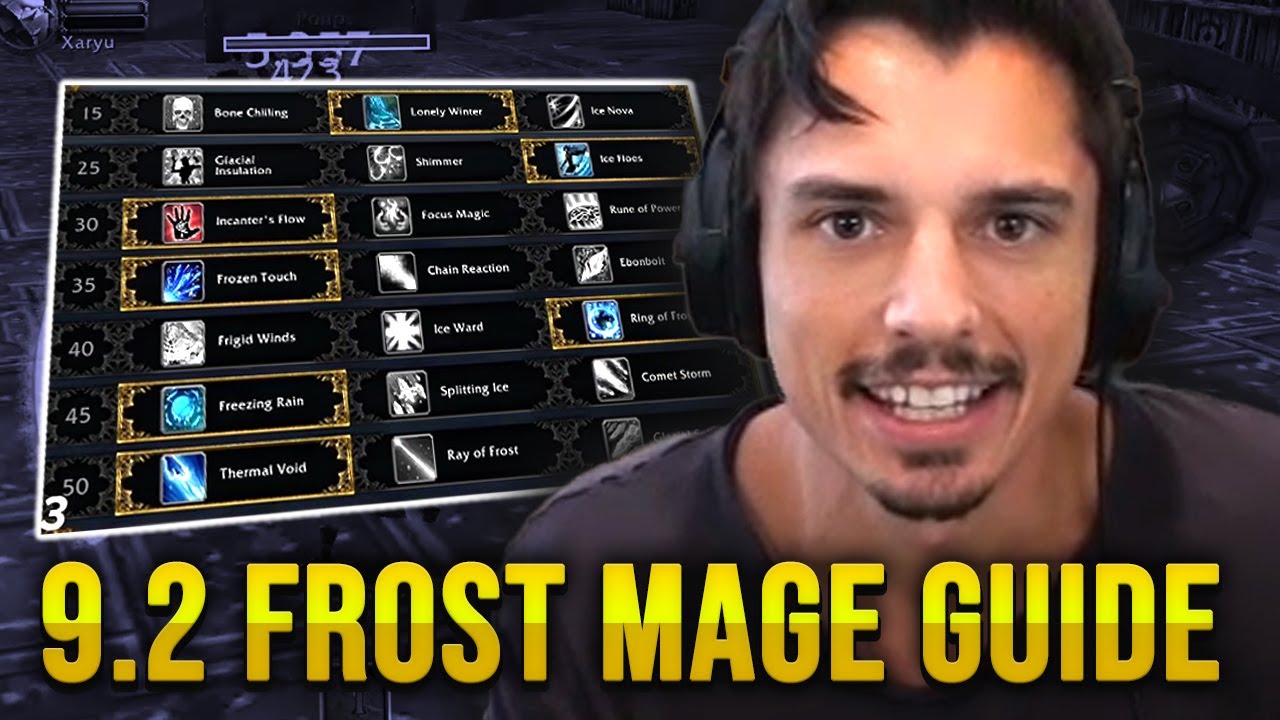 9.2 Frost Mage PvP Guide by Xaryu