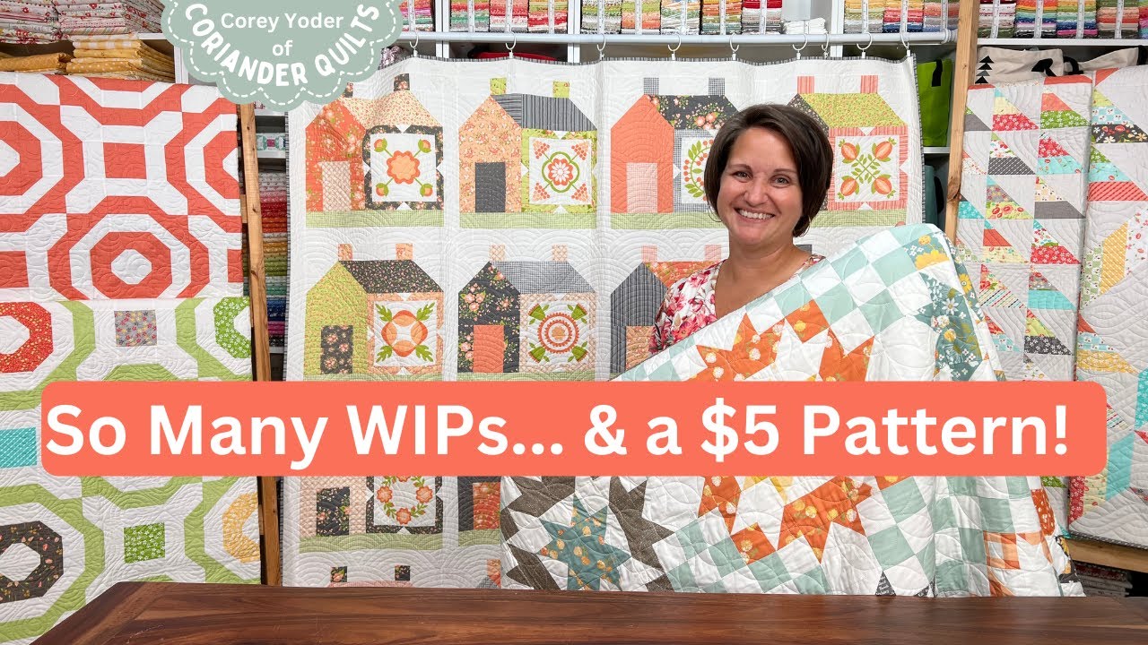Behind the Seams: WIPs, Free Pattern, and a $5 Gem!