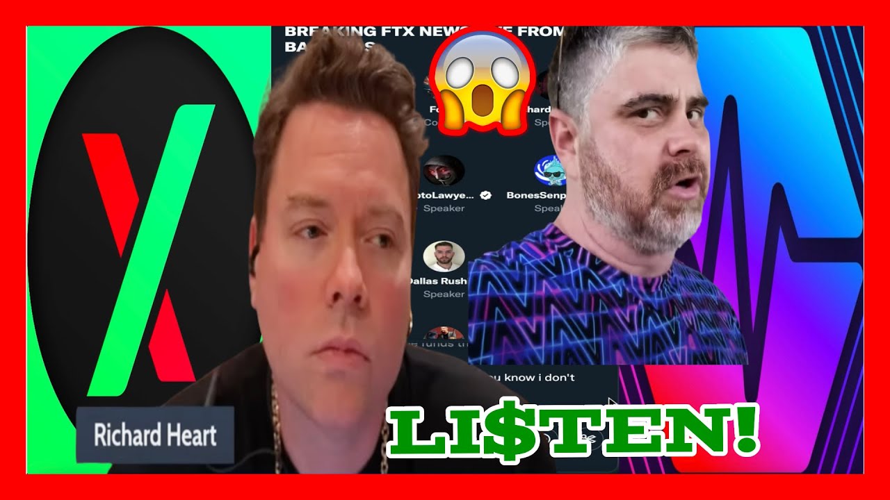RICHARD HEART BITBOY FRAUD BREAKING NEWS✅FOR FTX SAM BANKMAN-FRIED LIVE IN BAHAMAS