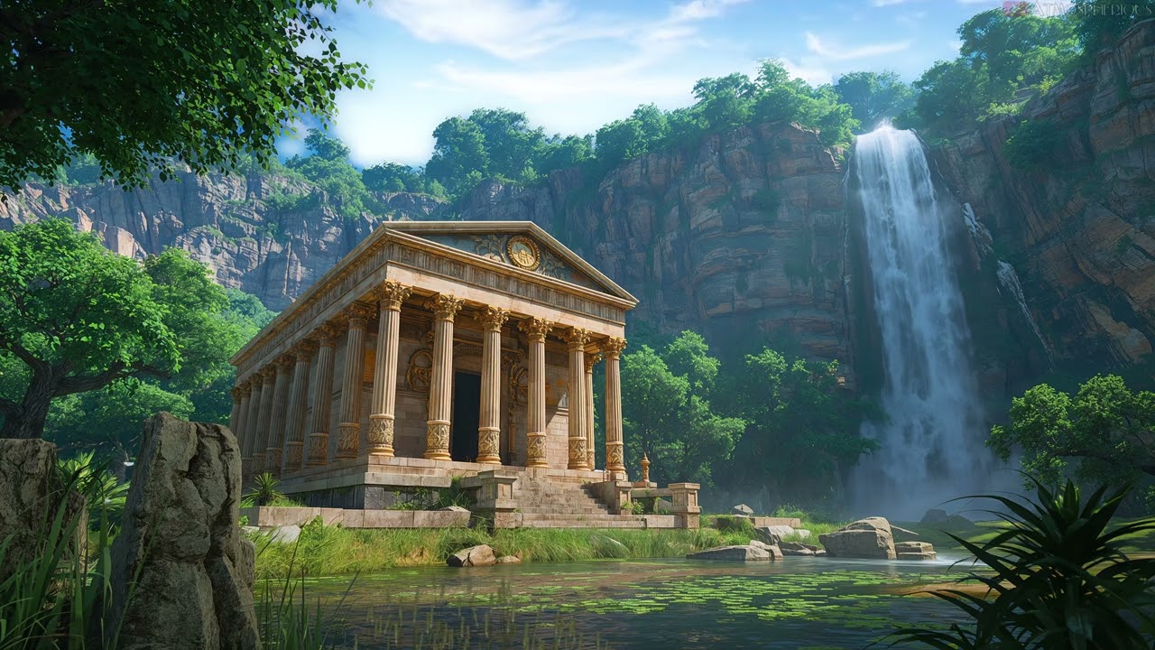 Ancient Greek Ambience and Music | Relaxing Lyra, Kithara, Barbitos and Fantasy Nature | HYDOR III