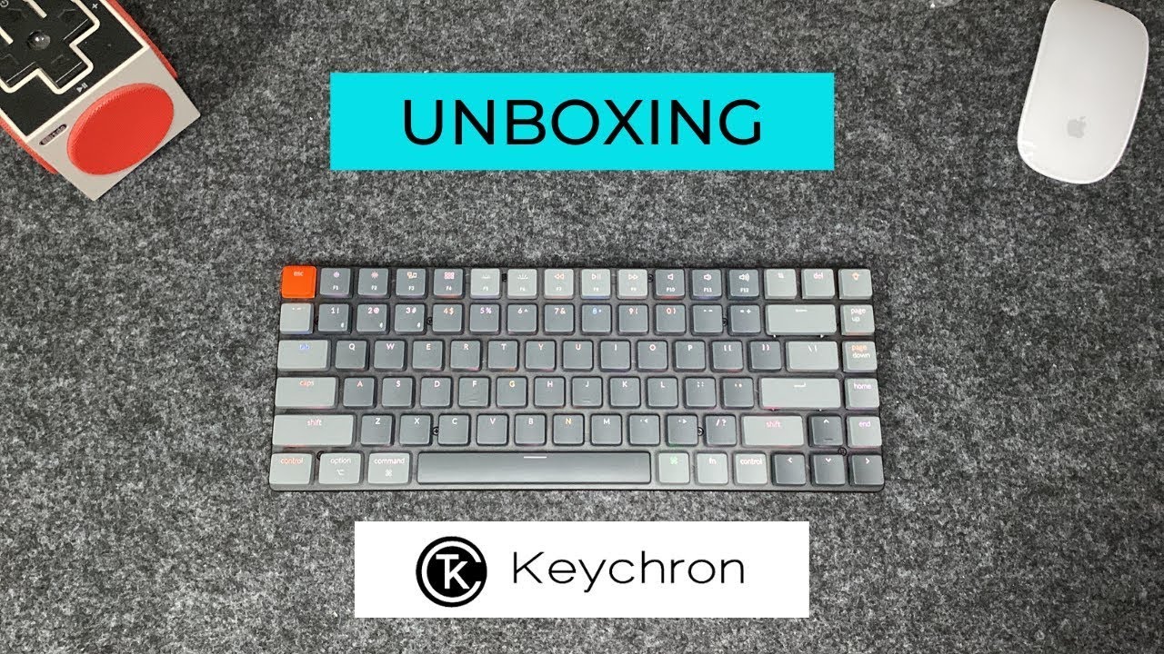 Unboxing Teclado Keychron K3