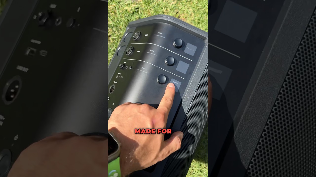 Bose S1 Pro Plus + is way more than a Bt Speaker. #tech #bose #audio #mrmxtech #tips