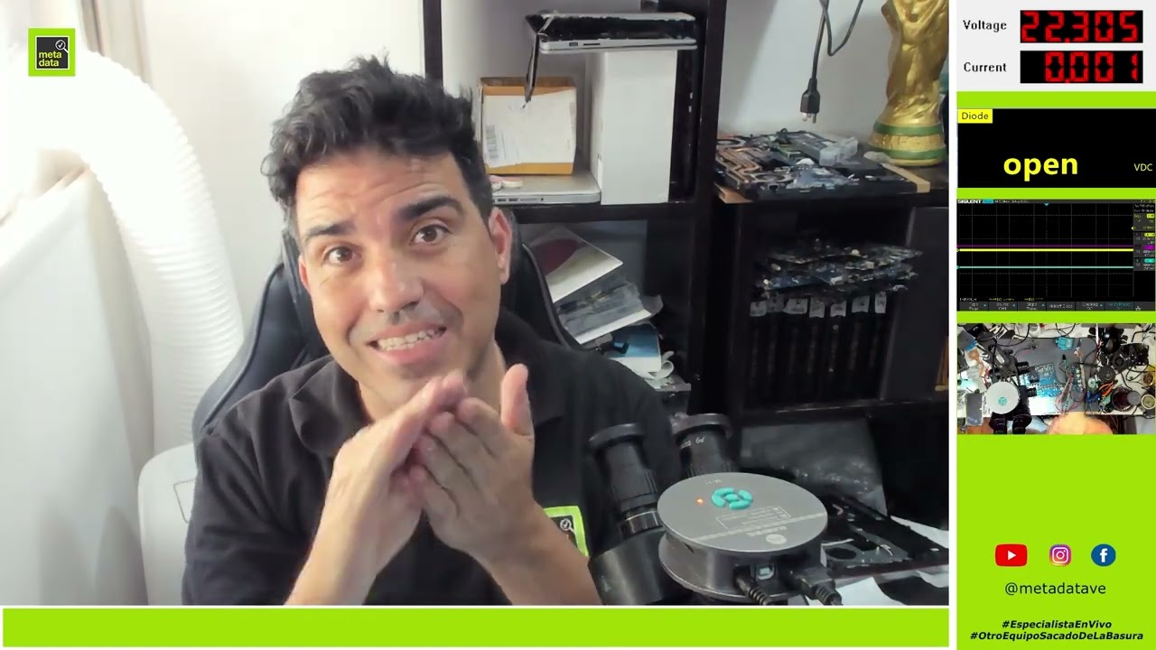💥 PRIMERA SEÑAL QUE MEDIMOS EN EL PCH/CPU PARA SABER SI ESTA FUNCIONANDO!