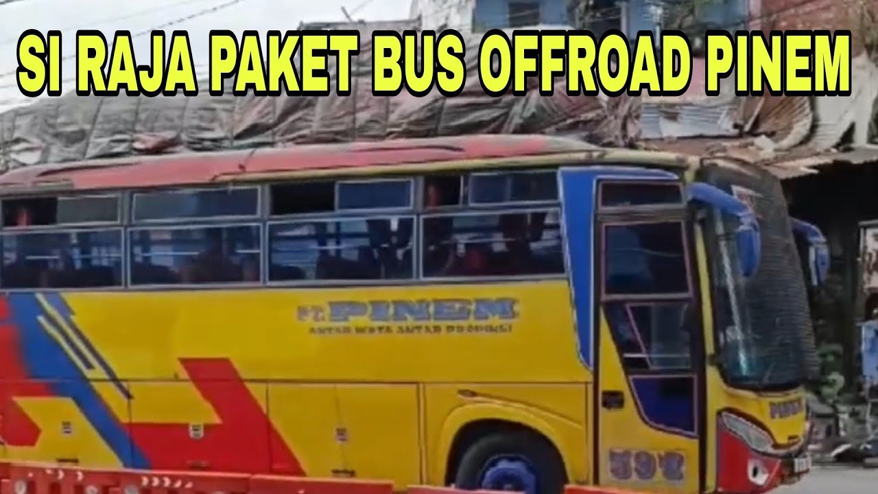 SI RAJA PAKET BUS PINEM LINTAS EKSTRIM - Hunting Bus Di Flyover Amplas Medan. 