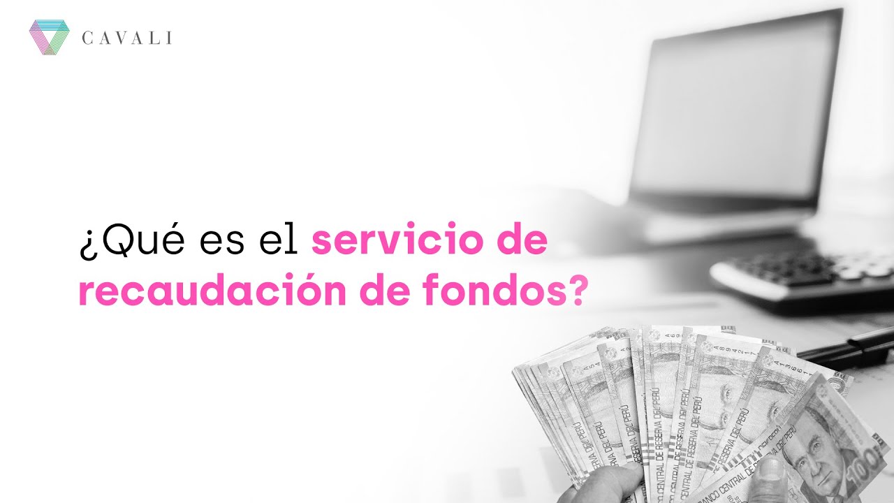 &iquest;Qu&eacute; es el servicio de recaudaci&oacute;n de fondos?