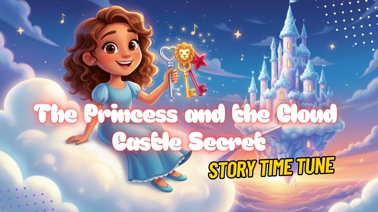 The Princess and the Cloud Castle Secret - Bedtime Story for Girls | Story Time Tune