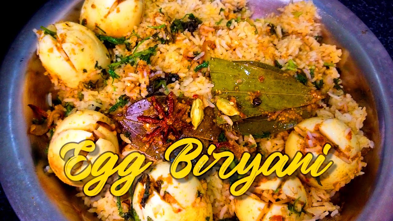 Easy Egg Biryani Recipe | Perfect for Beginners | Spicy Anda Biryani | Homemade Dum Style Biryani