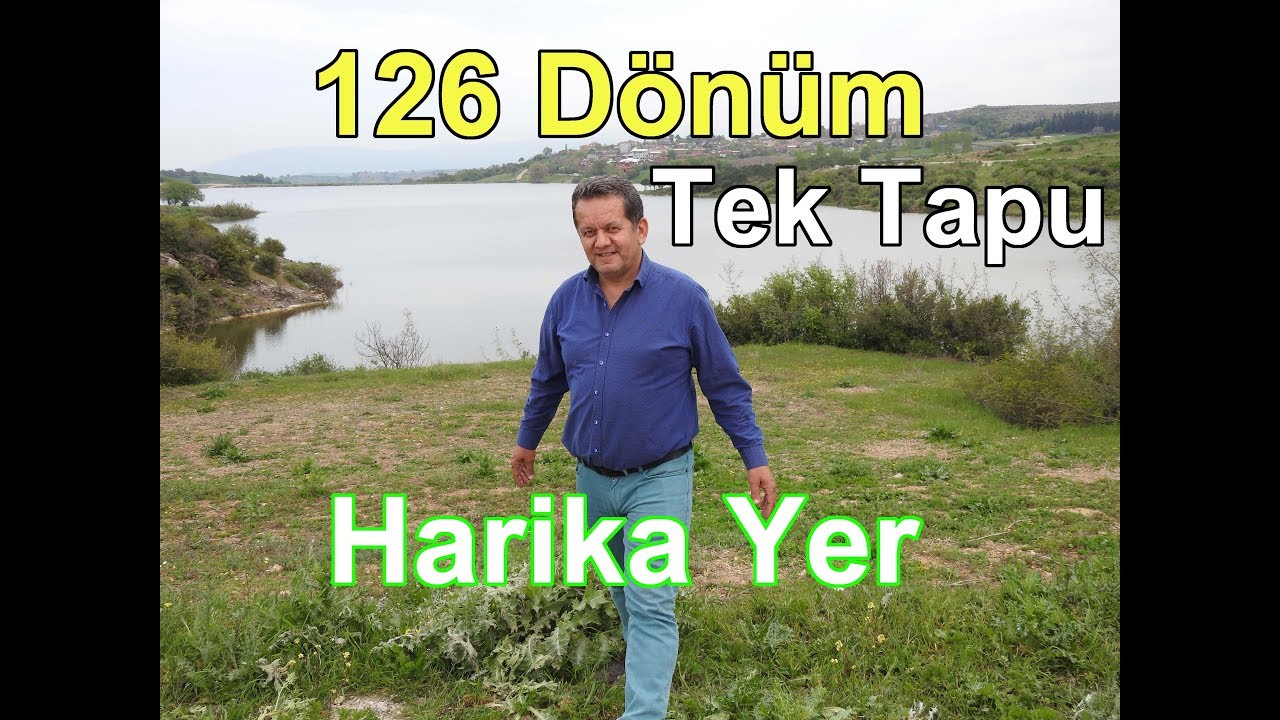 Satıldı Balıkesir Manyas Soğuksu Mahallesi 126.000 m2 Tek Tapulu Harika Bir Yer 0554 960 5484