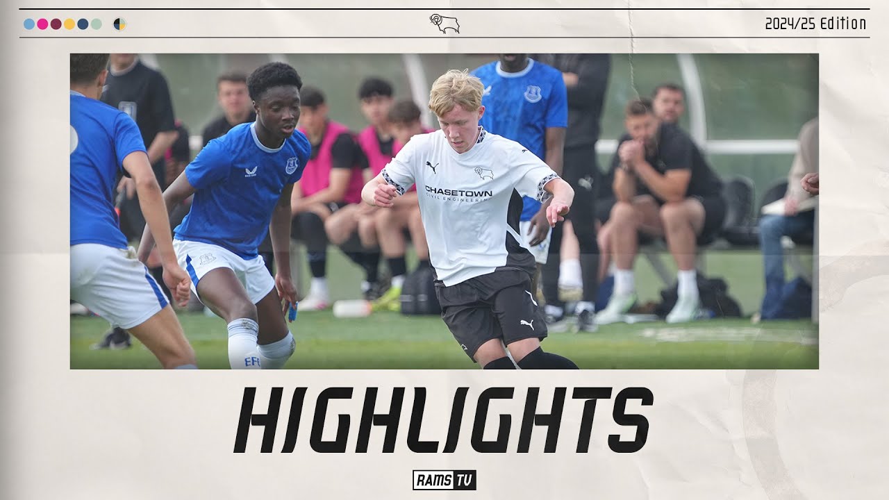 HIGHLIGHTS | Derby County U18s Vs Everton U18s