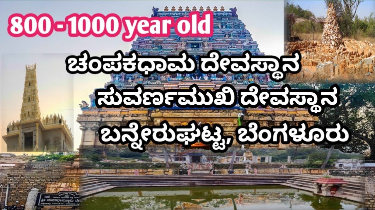 Shri Champakadhama and Suvarnamuki Temple 🙏🙏|| ಶ್ರೀ ಚಂಪಕಧಾಮ ಮತ್ತು ಸುವರ್ಣಮುಖಿ ದೇವಸ್ಥಾನ, ಬನ್ನೇರುಘಟ್ಟ.