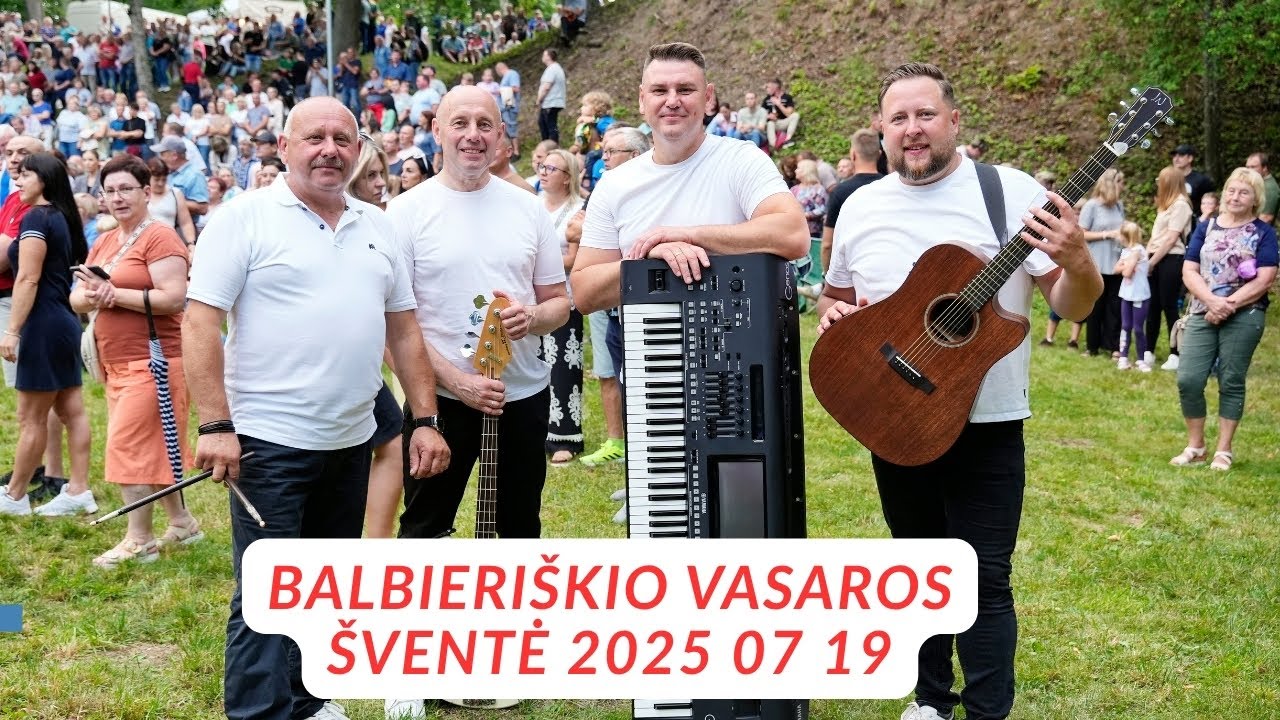 Balbieriškio vasaros šventė 2025 07 19 Prienų rajonas